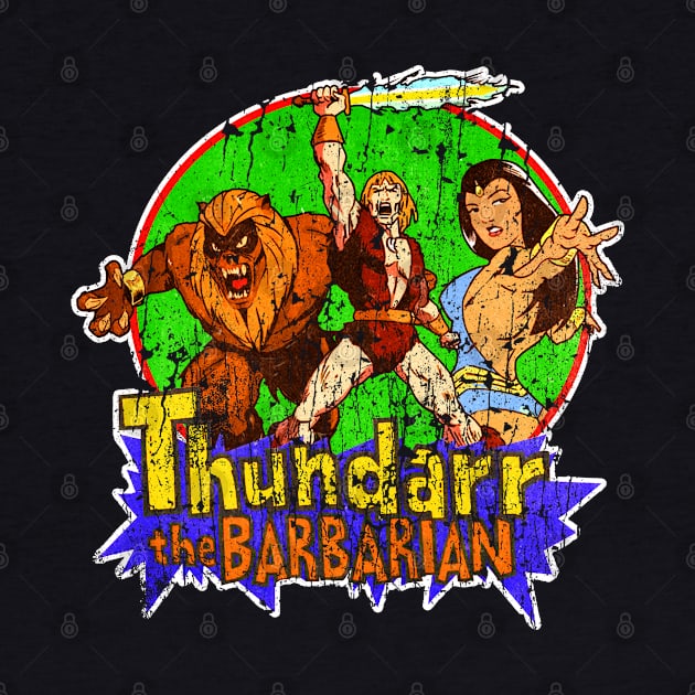 Thundarr the Barbarian // 80s Cartoon by Niko Neon